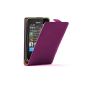 Membrane - Ultra Slim Case Purple Case Nokia Asha 501 (501 Dual Sim) - Flip Cover Case (Electronics)