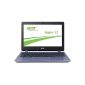 Acer Aspire E3-112-C6CM 29.46 cm (11.6 inches HD) notebook (Intel Celeron dual-core N2840, 2.6GHz, 2GB RAM, 500GB HDD, Intel HD Graphics, Win 8.1) Blue (Personal Computers)
