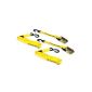 Tension belts / straps with ratchet, 1 pair, RACEFOXX