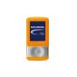 Grundig Mpixx 1200 MP3 / Video Player 2 GB (4.6 cm (1.8 inch) TFT display, FM radio, card slot, USB 2.0) orange (Electronics)