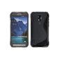 Silicone Case for Samsung Galaxy S5 Active - gray S-Style - Cover Cubierta PhoneNatic ​​+ protection film (Electronics)