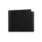 Plemo Premium Men's Leather Wallet wallet with slots for ID and credit cards (Textiles)