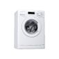 Bauknecht WA Eco Star 74 PS Frontlader Washer / A +++ / 1400 rpm / 7 kg / White / Ultimate Care honeycomb drum / ProSilentMotor / Big window / built-under (Misc.)