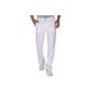 DIFFER linen trousers regular fit (White) (Textiles)