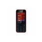 Nokia SS 208 USB Bluetooth Unlocked Mobile Phone Symbian Red (Electronics)