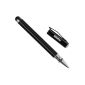 Mumbi® Stylus Pen - Stylus + Ball Pen for iPad, iPhone, iPod, Galaxy Tab, Galaxy S2 S3 etc. + EXTRA refill (accessory)