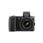 Nikon 1 V2 System camera (14 megapixels, 7.5 cm (3 inch) display, hybrid auto focus, super high-resolution electronic viewfinder, full HD video) black Kit incl. 10-30mm VR Lens (Electronics)