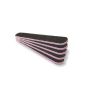 Professional nail file black 100/180 core color pink / red - 5-Pack (Health and Beauty)