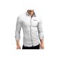 Grin & Bear Slim Fit T-shirt shirt men's shirt contrast (Textiles)