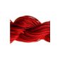 Lot 30 Meters Wire Nylon Jewelry Cord 1mm for Creation Shamballa - Red (Jewelry)