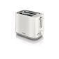 Philips HD2595 / 00 Toaster Daily White / Beige 2 Slots 800 W (Kitchen)