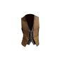 Zicac Men suit vest Casual Business Classic Slim Fit for wedding (Textiles)