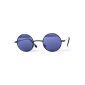 Sunglasses rimmed glasses with round lenses and spring hinges retro style. 8058PC -available in different colors (Textile)