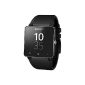Sony SmartWatch 2 Handy Clock (4.1 cm (1.6 inch) display, NFC, Bluetooth, Android 4.0) with silicone bracelet (Electronics)