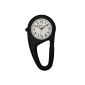 RAVEL CLIP R1105.03 Unisex clock in the form of a snap hook (clock)