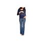 Trendy, casual maternity Maternity Jeans women nine months different colors and patterns CORS Melau-449356-403541-f4305 (Textiles)