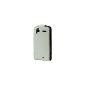 IProtect ORIGINAL HTC SENSATION Flipcase / CARBON WHITE / WHITE BAG CASE Cover (Electronics)