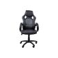 Office chair COLOUR CHOICE bucket seat executive chair swivel chair (gray)