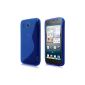 Prima Case - Protective Case for Huawei Ascend G510 - S-line TPU Silicone in Blue (Electronics)