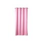 Ideenreich 2016-3 Sleep well, opaque blackout curtain, pink, 260x145 cm (Baby Product)