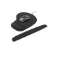 TRIXES Gel Wrist Rest for Keyboard and Mouse - Black Pad Set (Electronics)