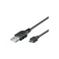 Wentronic USB Data Cable for Nokia 6500.8600 (CA-101) micro-USB (optional)