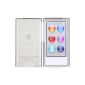 Transparent White White Jelly Case TPU shell Case for Apple iPod Nano Gen 7 (Electronics)