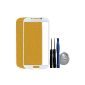 Samsung display glass front display glass White White for Samsung Galaxy S4 i9500 i9505 LTE repair SET High quality + Opening KIT TOOL New New Action offer accessories Affordable (Electronics)