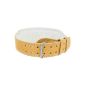 Deluxe Leather powerlifting belt light brown / Lifting Belts 