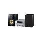 Sony CMT-G1IP compact system (CD player, radio, Apple iPod / iPhone-compatible USB 2.0) Black / Silver (Electronics)