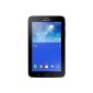 Samsung Galaxy Tab 3 7.0 Lite 17.8 cm (7-inch) Tablet PC (Dual Core processor, 1.2 GHz, 1GB RAM, 8GB HDD, Android 4.2, Wi-Fi + 3G) Black (Personal Computers)