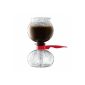 Bodum 1208-294-70 Pebo vacuum coffee maker, 8 cups, 1 L, red (household goods)