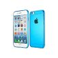iPhone 6 (4.7 inches) Cover glossy soft TPU Silicone, Shock-proof and scratch-resistant (BLUE - TURQUOISE)