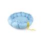 Huayang colors cord pondoire pet dog kennel sofa style pumpkin cat (blue sky) (Others)