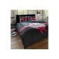 Sleeptime Duvet I Love Paris Pink - 240x200 / 220 - With 2 + Rose D'60x70 Pillow Case