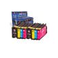 Alaskaprint 8-pack Compatible cartridges To replace Hp 932 XL + HP 933 XL (black, cyan, magenta, yellow) (Electronics)