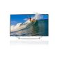 LG 55LA7408 139 cm (55 inches) Cinema 3D LED-backlit TV (Full HD, 800Hz MCI, WLAN, DVB-T / C / S, Smart TV) Silver (Electronics)