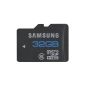 Samsung MB-MSBGoA / EU MicroSD Card with Adapter STD 32GB Black (Accessory)