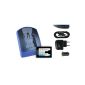 Battery + Charger (AC + Car + USB) BN-VG114 for JVC GZ-GX1 HD500 HD510 ... / HM30 HM300 ... / MS ... / .. E / EX .. s. List!  (Electronics)