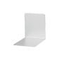 Maul 3506295 Bookends 14.0 x 12 x 14.0 cm, cap. 2 pieces, silver (Office supplies & stationery)