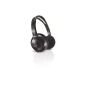 Philips SHC1300 / 10 Infrared Wireless Headphones 2 x 1.5 V Black (Personal Computers)