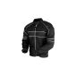 Black jacket biker motorcycle jacket Cordura Motorcycle Jacket