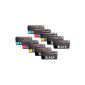 Prestige Cartridge C1660 toner cartridges for Dell C1660W / C1660CN / C1660CNW, 10-he Multipack, assorted colors (Office supplies & stationery)