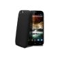 Caseink - Protective Skin Cover Case for Wiko Dark Full sandy color - Rigid extra thin mat - in black (Electronics)