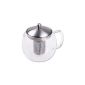 CHG 3403-00 Teapot with filter tank glass / stainless steel cover and filter capacity 1.2 l (Kitchen)