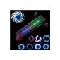 Motorcycle Tire Wheel Valve oiture Cycling Bike 16 LED Flash lamp light rays (Miscellaneous)