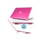 mCover high-quality polycarbonate shell Case Laptop Case Hard - Shell - Case Case Case for Apple Macbbok Air 13-inch (model A1466 & A1369) - Pink (Electronics)