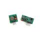 433 MHz radio transmitter and receiver module superregeneration for Raspberry and Arduino Wireless Transmitter (Electronics)