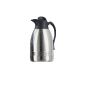 EMSA DIPLOMAT jug, 629121600 1.2 L stainless steel / black (household goods)