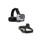 wortek® GoPro accessories headband head mount elastic / adjustable anti-slip belt GoPro 1/2/3 / 3+ HD Hero Black (Electronics)